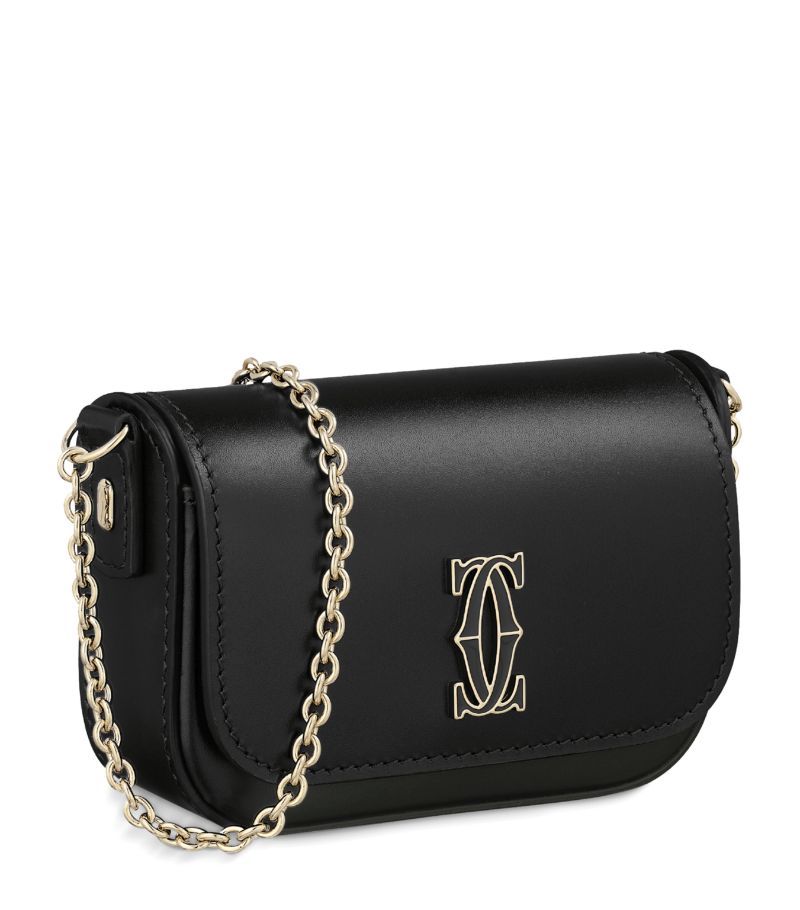 Cartier Cartier Micro Leather C De Cartier Chain Bag