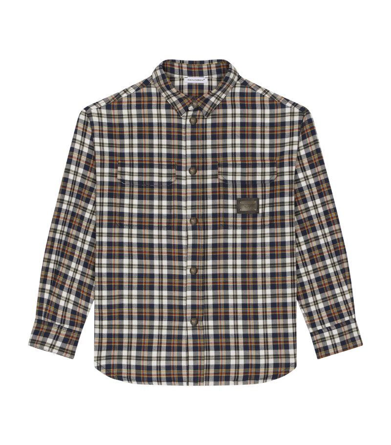 Dolce & Gabbana Dolce & Gabbana Kids Cotton Check Shirt (2-6 Years)