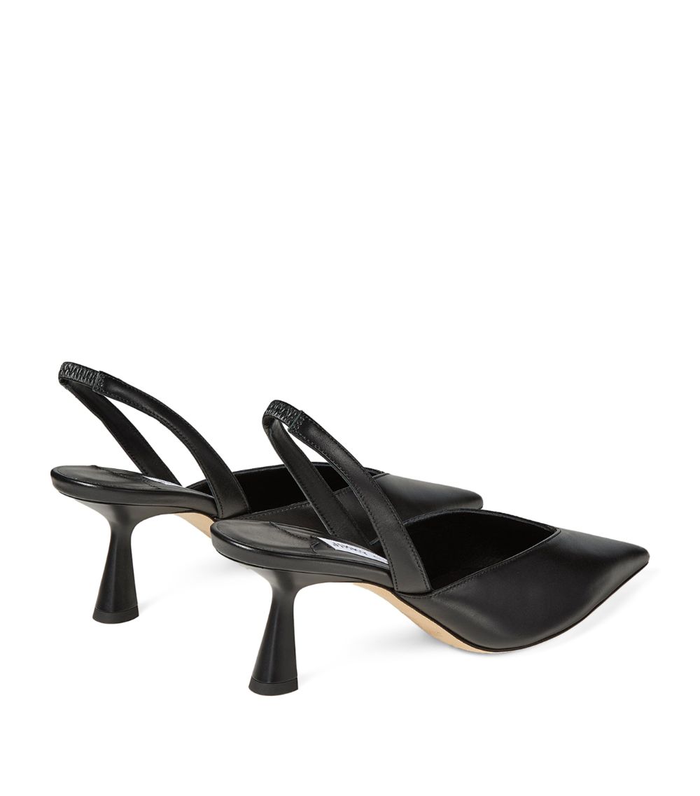 Jimmy Choo Jimmy Choo Maryanne 65 Leather Slingback Heels