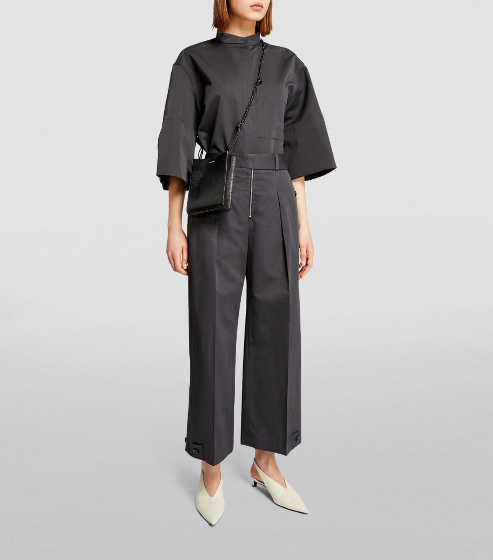 Jil Sander Jil Sander Wide-Leg Pleated Trousers