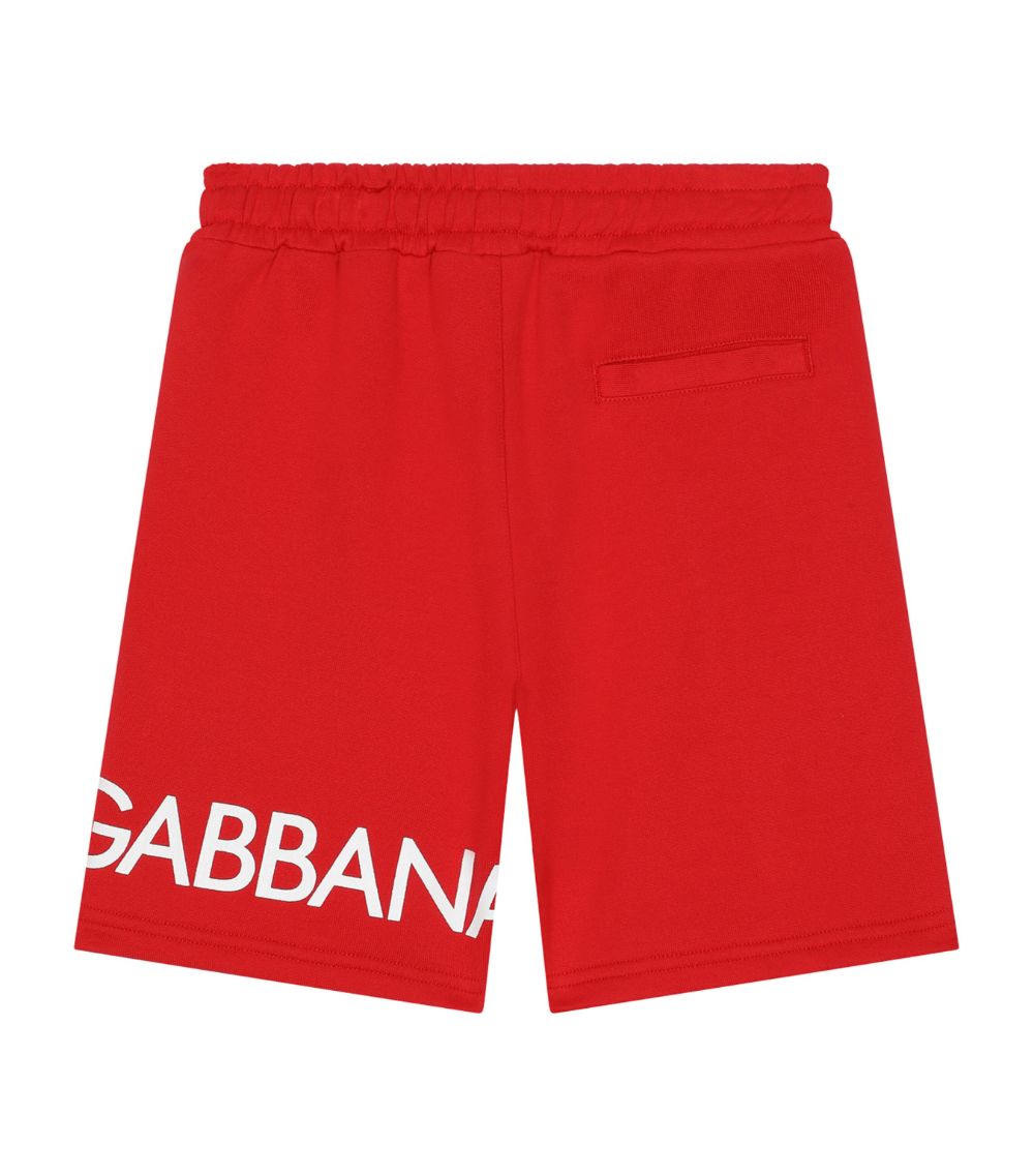 Dolce & Gabbana Dolce & Gabbana Kids Logo Bermuda Sweatshorts (2-6 Years)