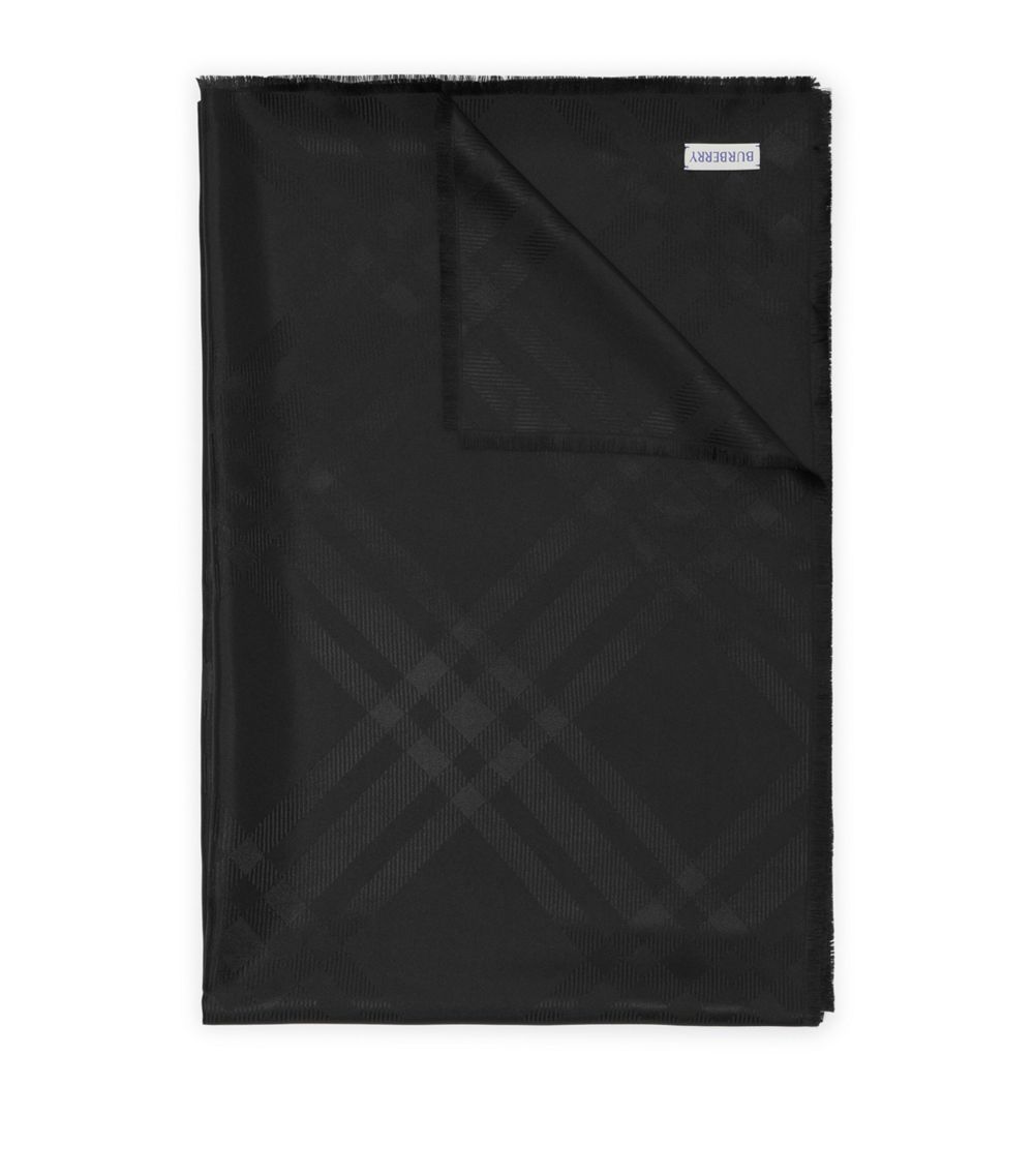 Burberry Burberry Silk Check Scarf