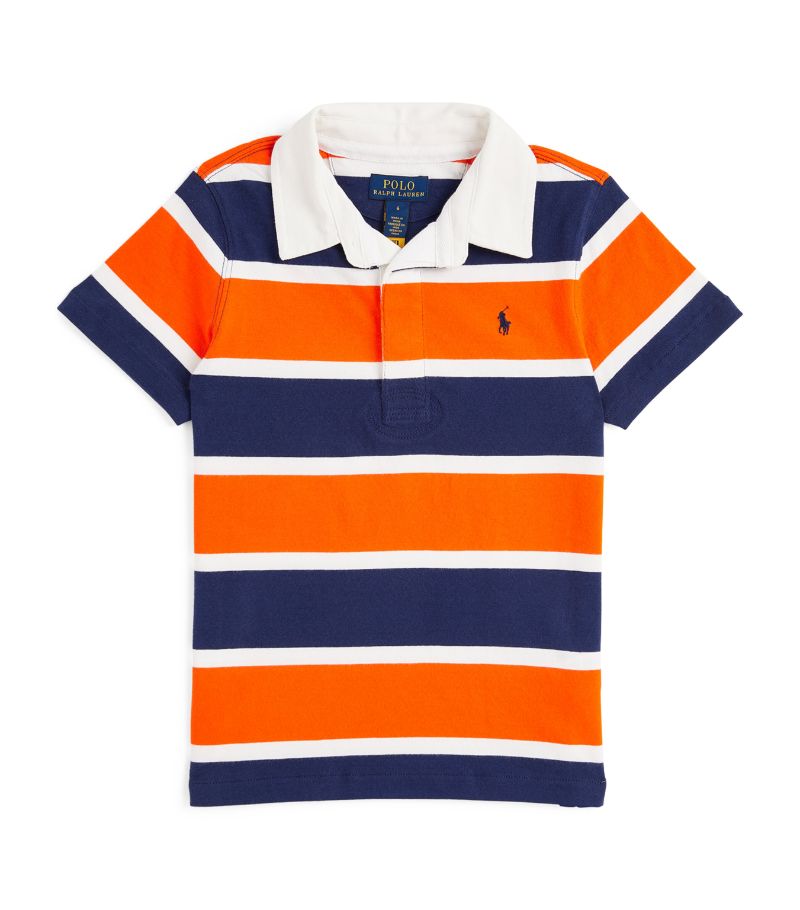 Ralph Lauren Kids Ralph Lauren Kids Cotton Striped Rugby Shirt (2-7 Years)