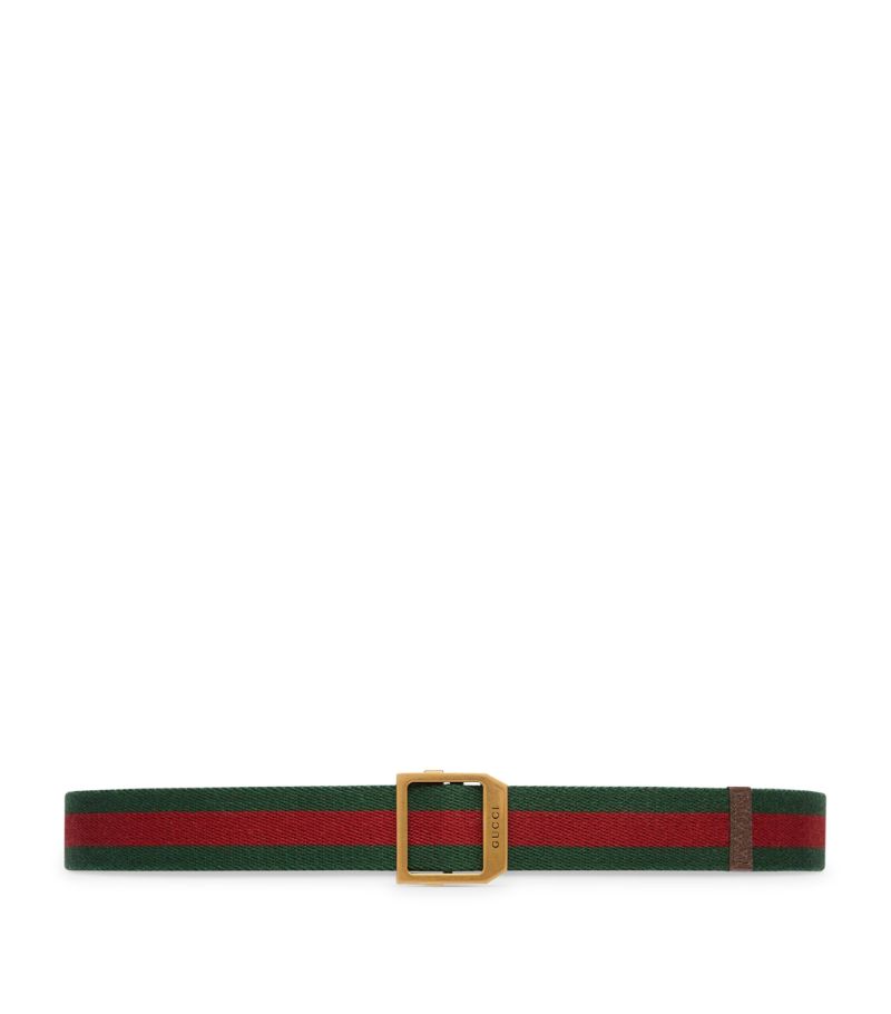 Gucci Gucci Web Stripe Belt