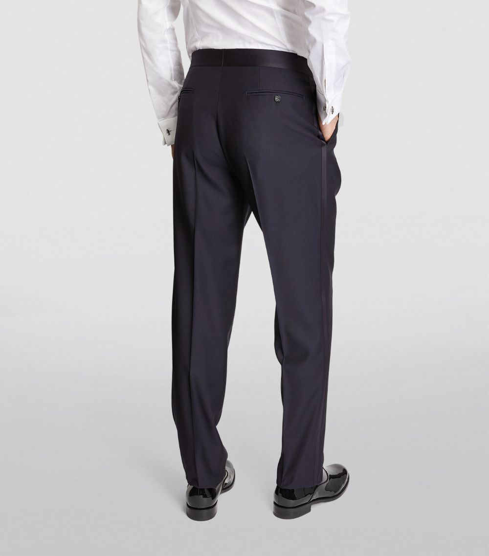 Canali Canali Wool Double-Breasted Tuxedo