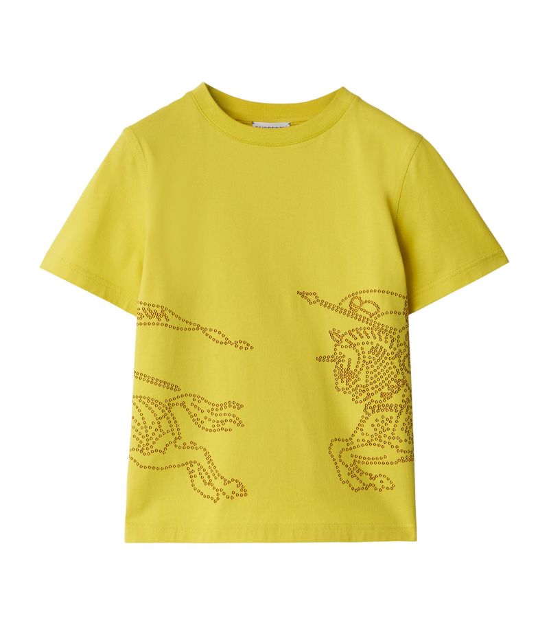 Burberry Burberry Kids Cotton Ekd Print T-Shirt (3-14 Years)