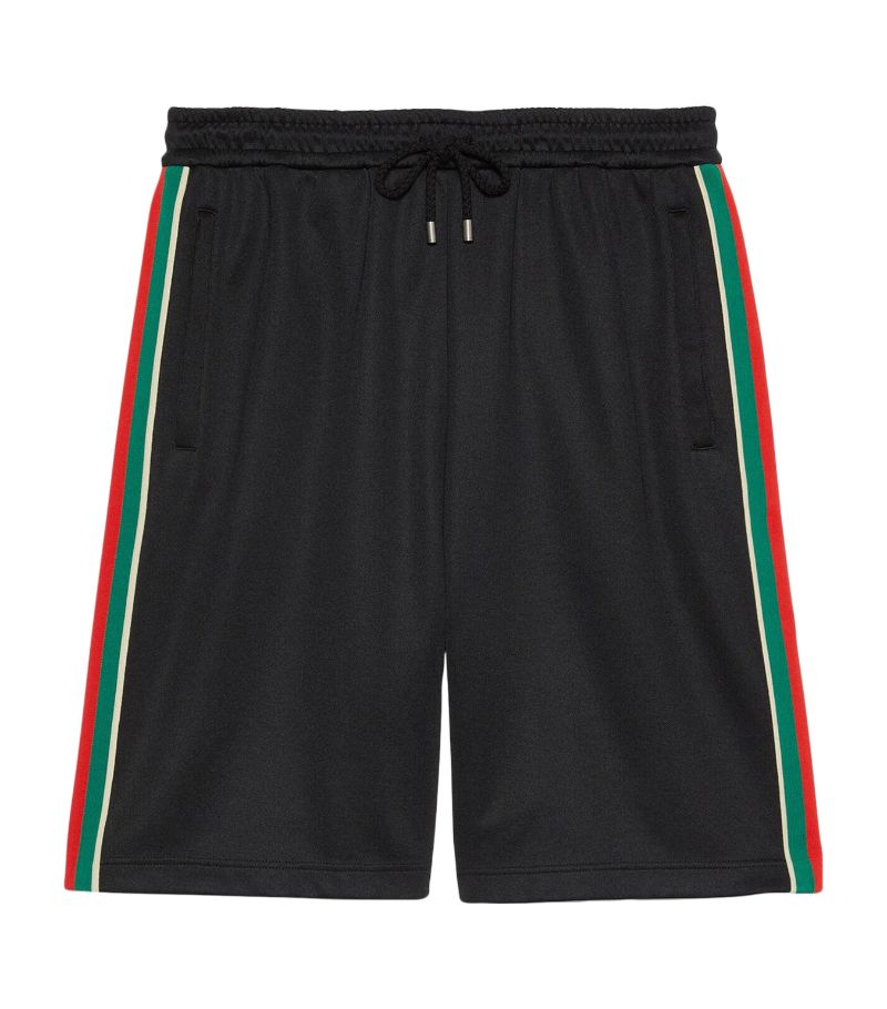 Gucci Gucci Web Stripe Bermuda Shorts