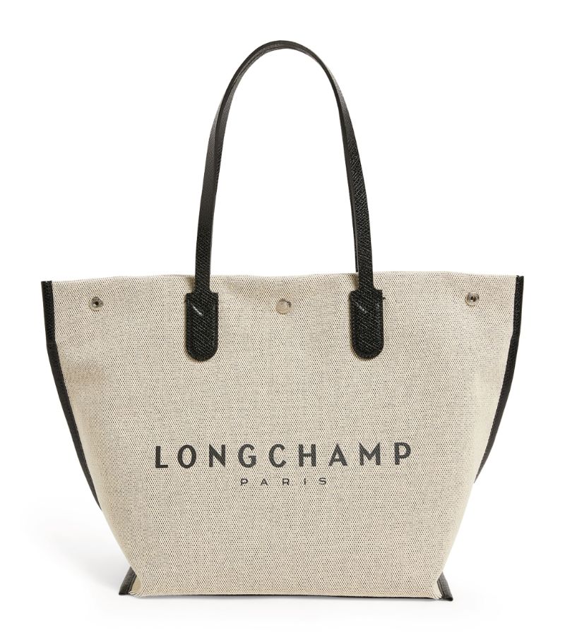  Longchamp Canvas Roseau Shoulder Bag