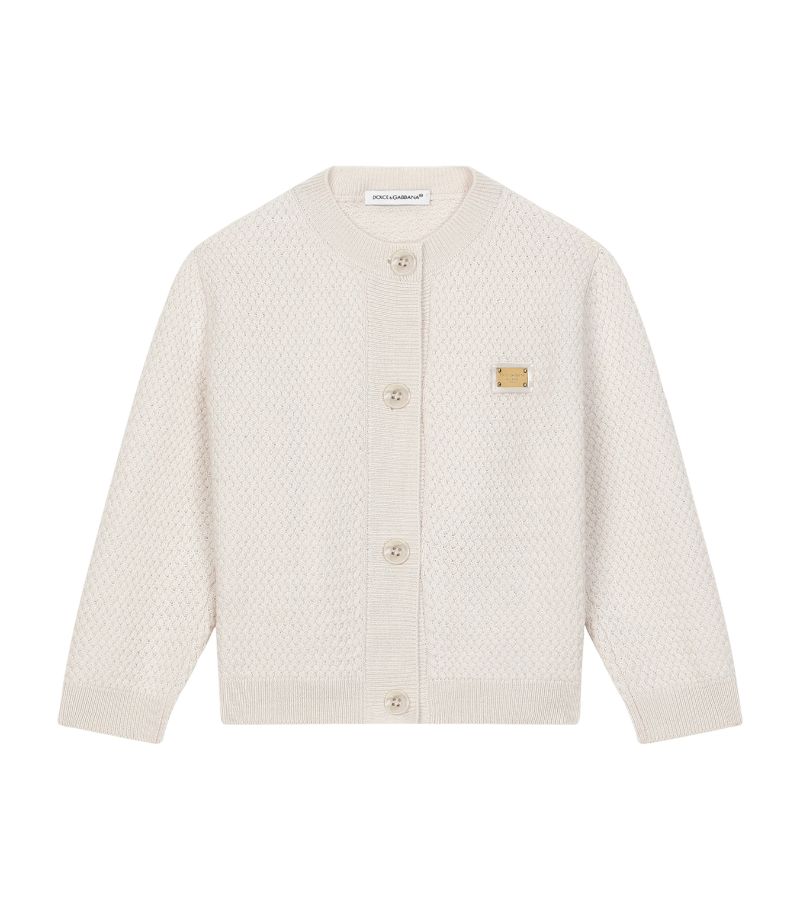 Dolce & Gabbana Dolce & Gabbana Kids Wool-Cashmere Cardigan (3-30 Months)