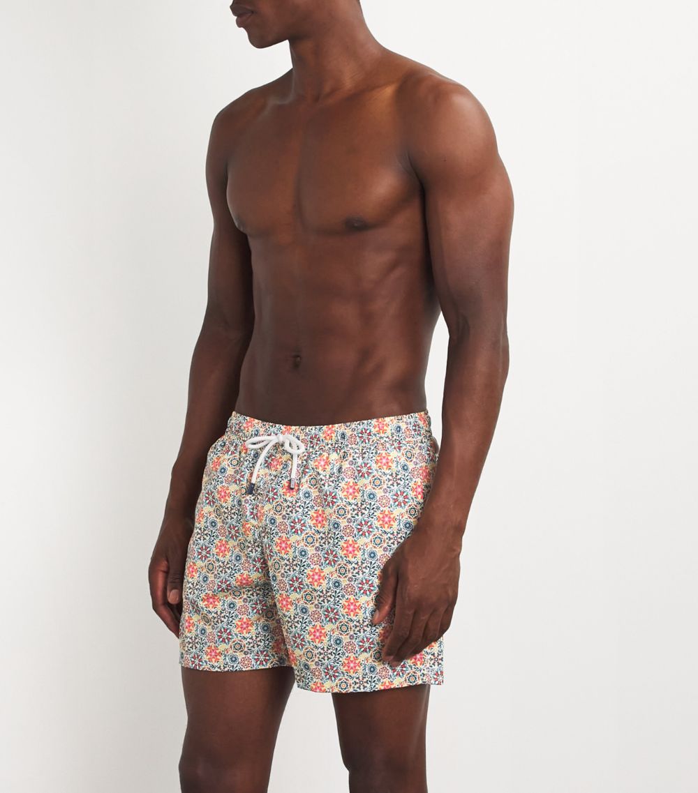 Fedeli Fedeli Printed Madeira Swim Shorts