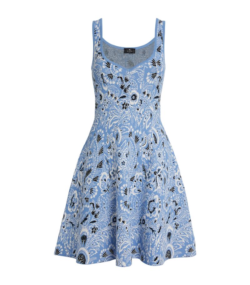 Etro Etro Floral Sleeveless Mini Dress