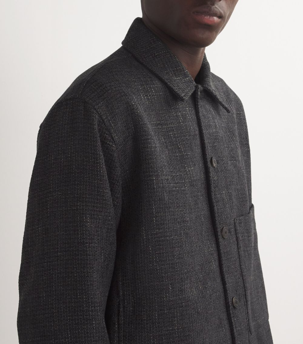 Le 17 Septembre Le 17 Septembre Tweed Overshirt