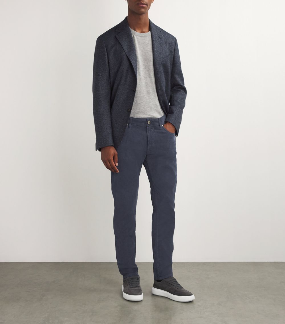 Corneliani Corneliani Corduroy Straight Trousers