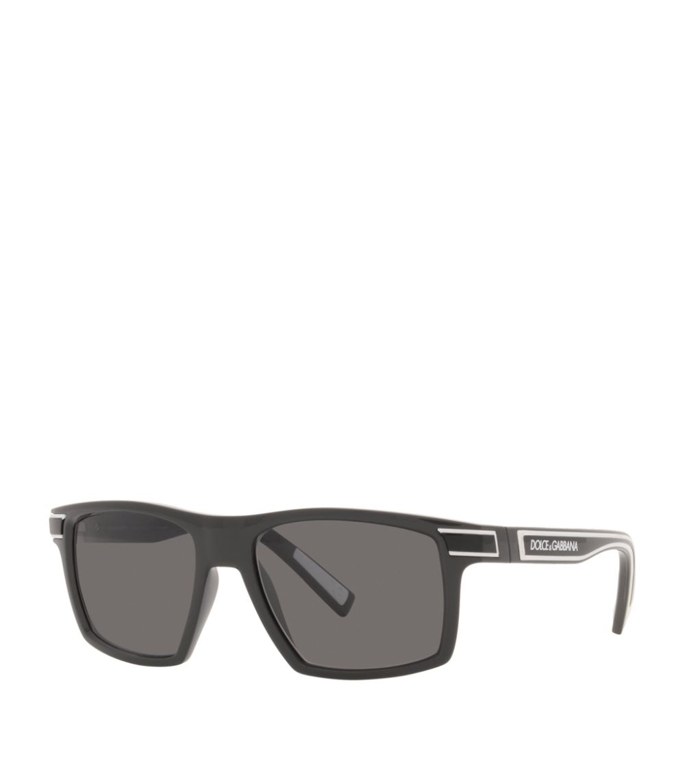 Dolce & Gabbana Dolce & Gabbana Rectangle Sports Sunglasses