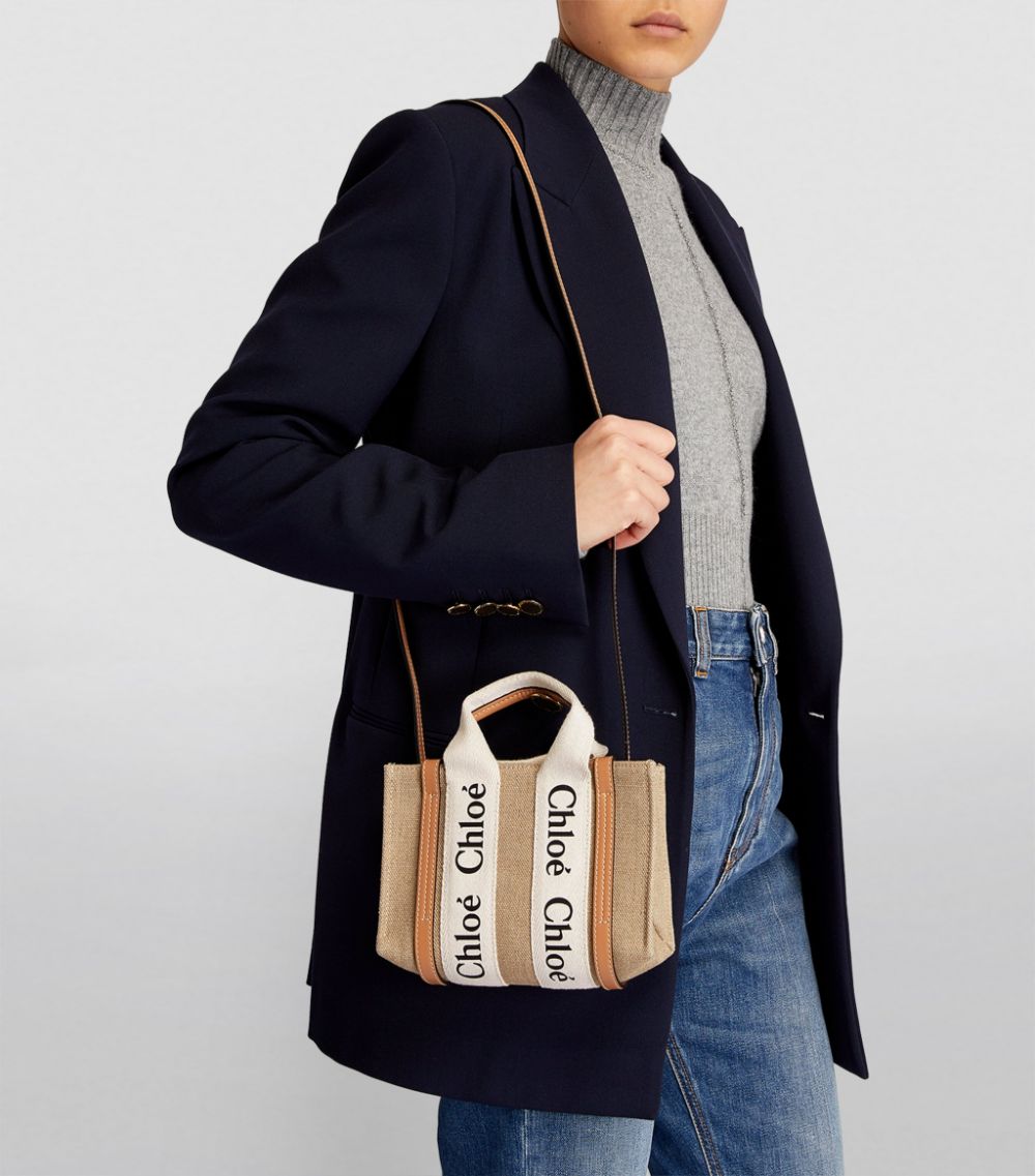 Chloé Chloé Mini Logo Tote Bag