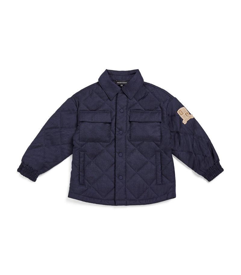 Emporio Armani Kids Emporio Armani Kids Quilted Jacket (4-16 Years)