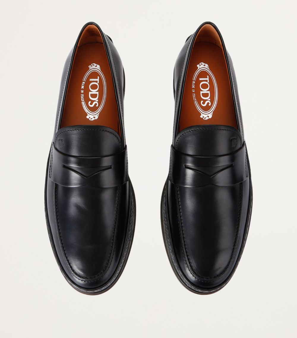 Tod's Tod'S Leather Gomma Loafers