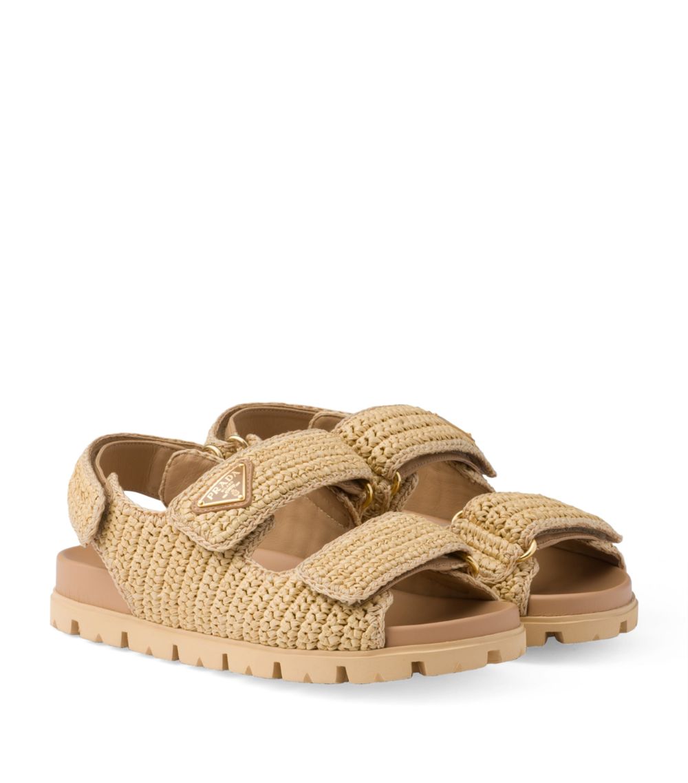 Prada Prada Woven Sandals