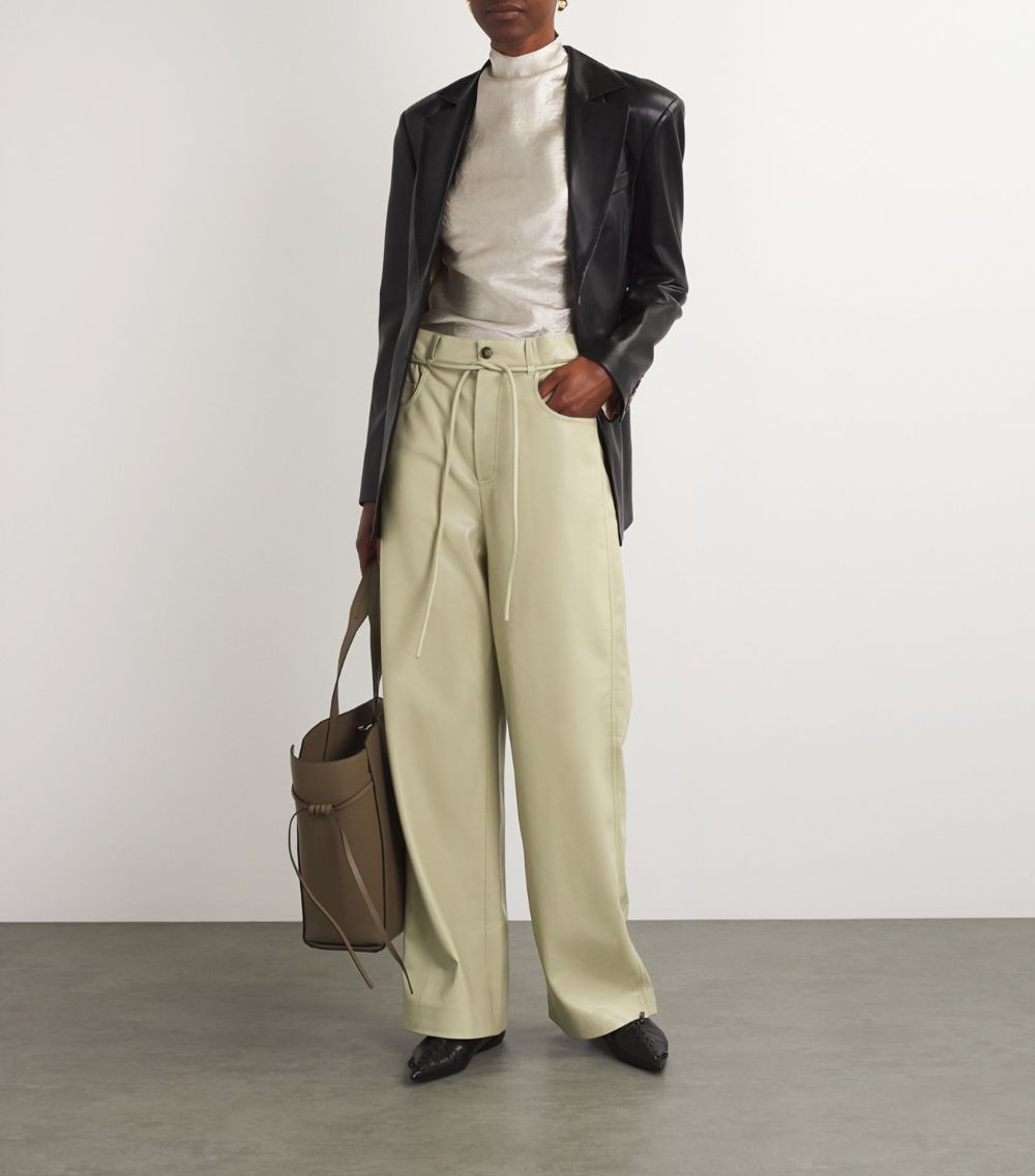 Nanushka Nanushka Belted Sato Trousers