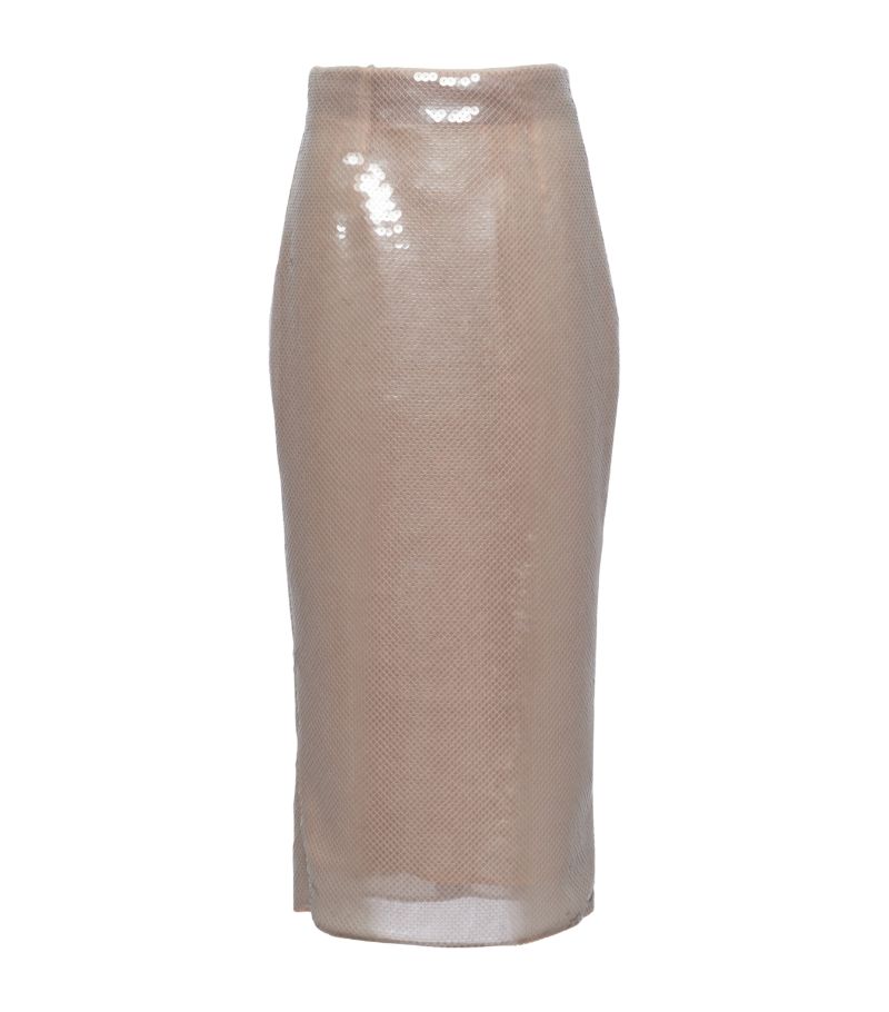 Prada Prada Sequinned Pencil Skirt