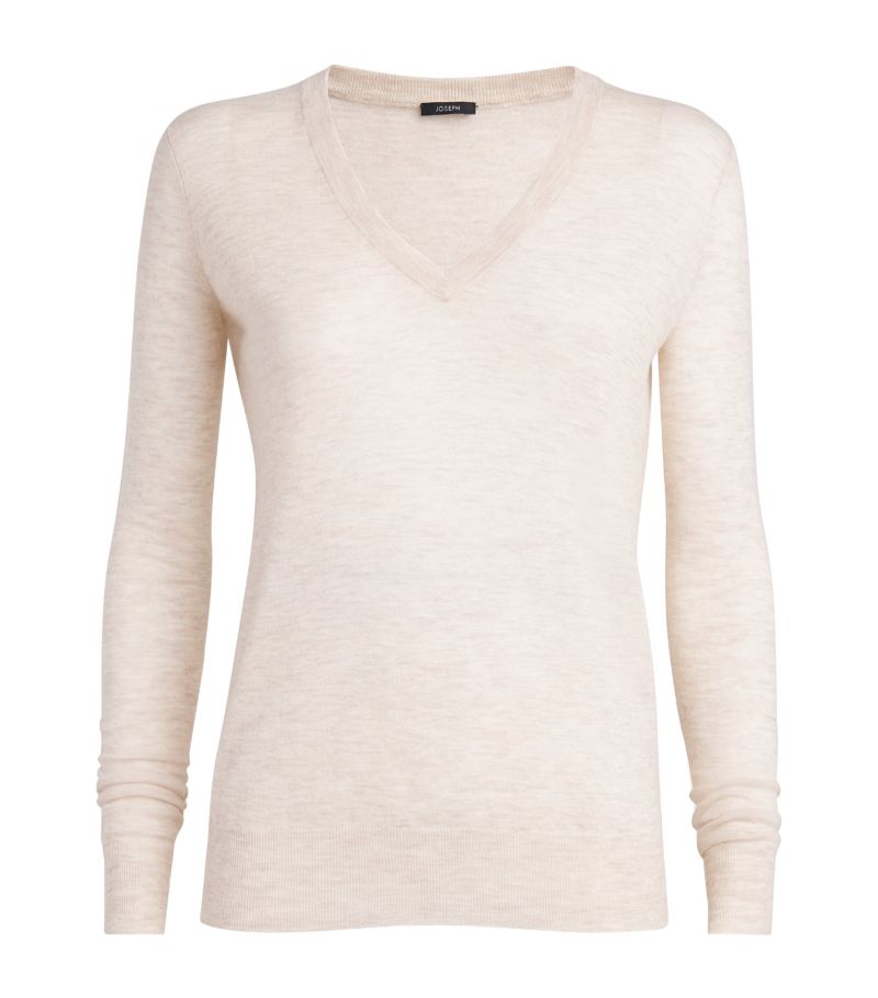 Joseph Joseph Cashmere V-Neck Cashair Sweater