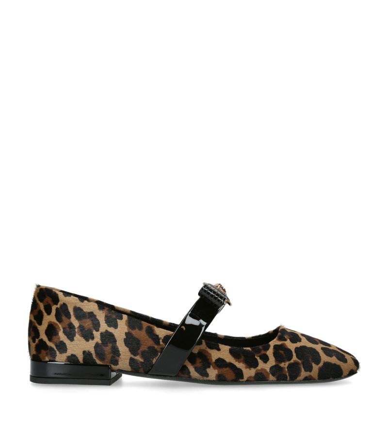 Versace Versace Leopard Print Mary Janes