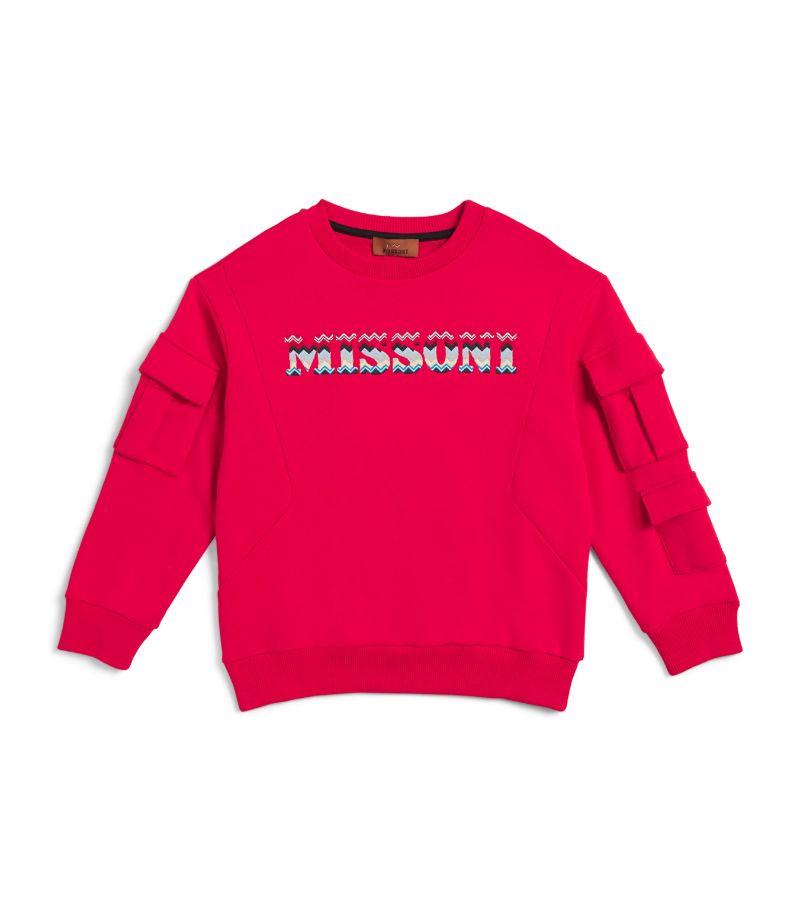 Missoni Kids Missoni Kids Cotton Logo Sweatshirt (12-14 Years)