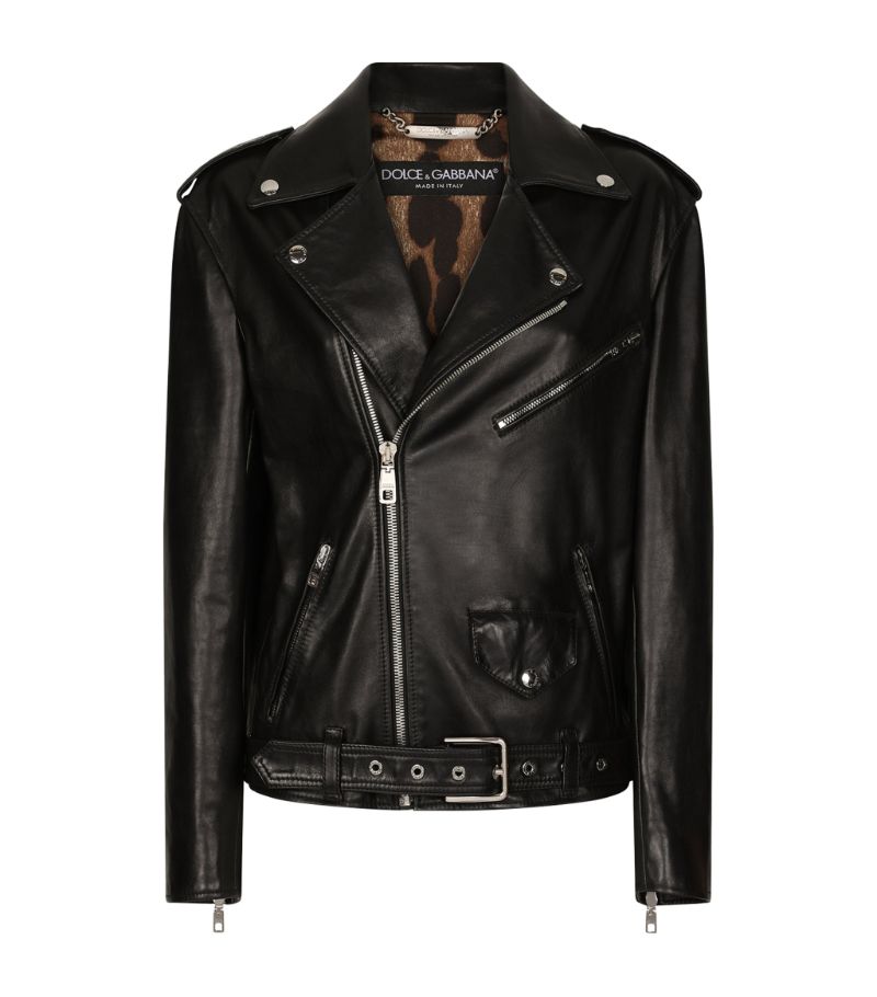 Dolce & Gabbana Dolce & Gabbana Leather Jacket