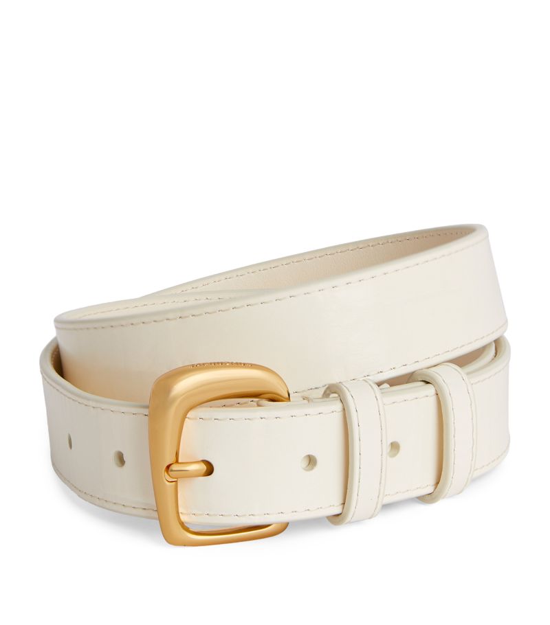 Jacquemus Jacquemus Leather Ovalo Belt