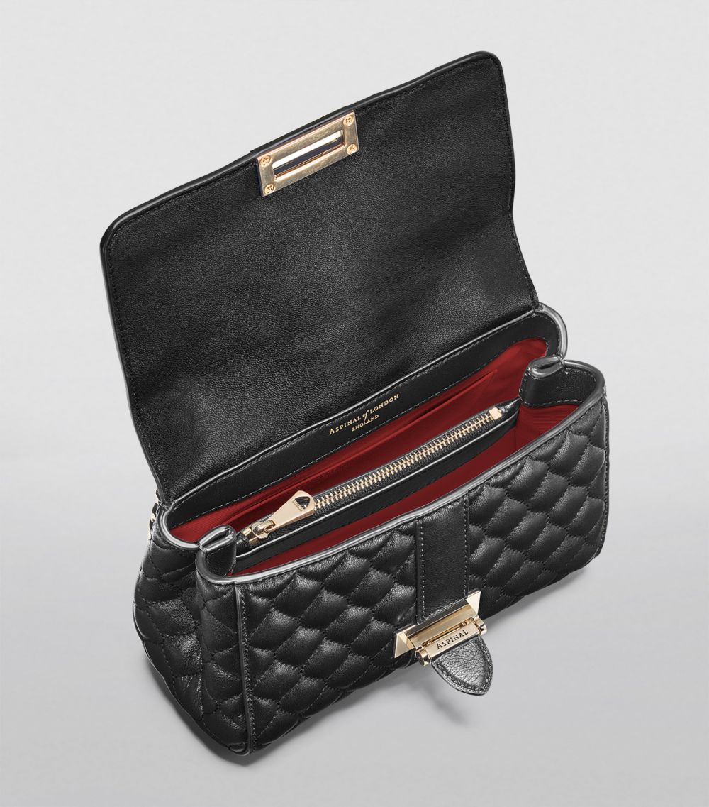  Aspinal Of London Leather Lottie Shoulder Bag