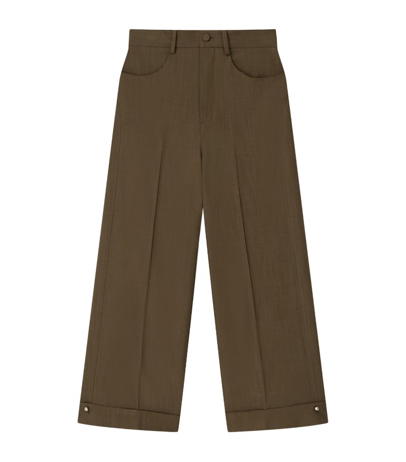 Aeron Aeron Cropped Jeera Wide-Leg Trousers