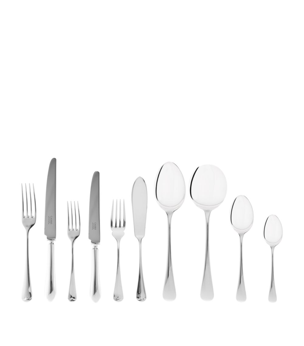 Carrs Silver Carrs Silver Old English Silver Plated 84-Piece Set