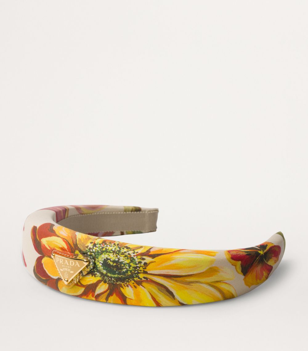 Prada Prada Floral Print Headband