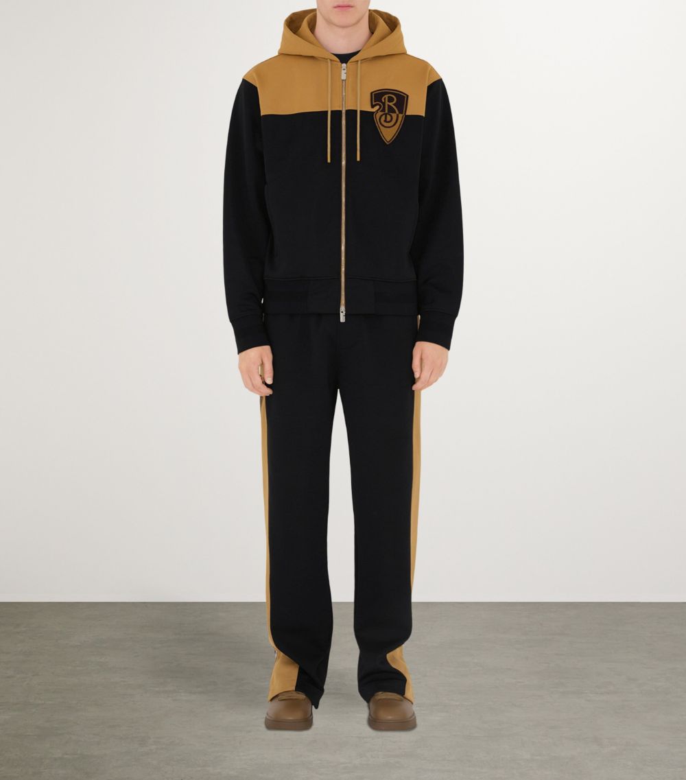 Burberry Burberry Embroidered Shield Monogram Track Trousers