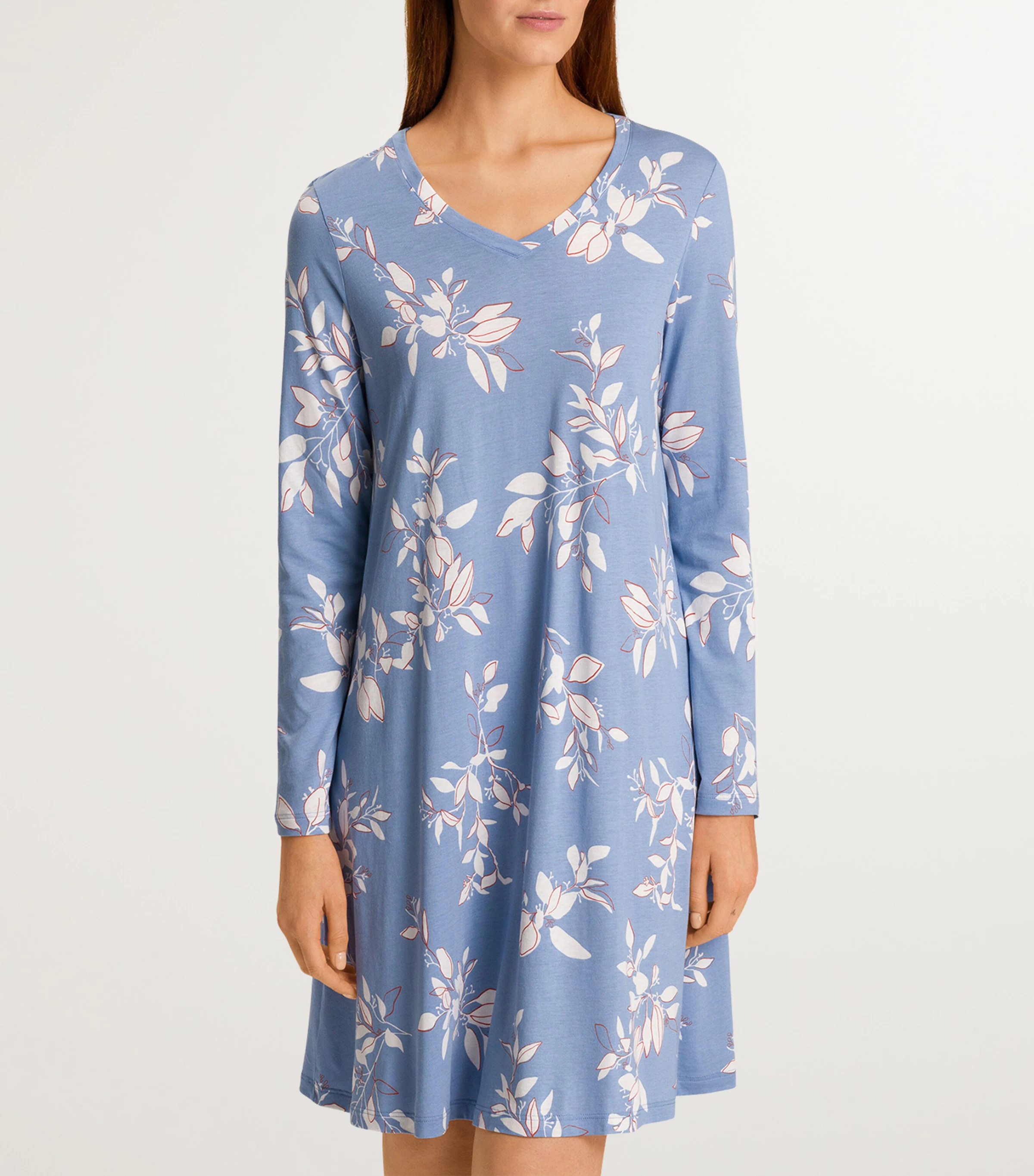 Hanro Hanro Cotton-Modal Printed Nightdress