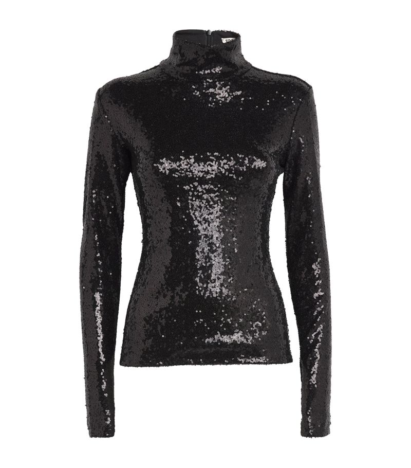 Edeline Lee Edeline Lee Long-Sleeve Sequinned Top