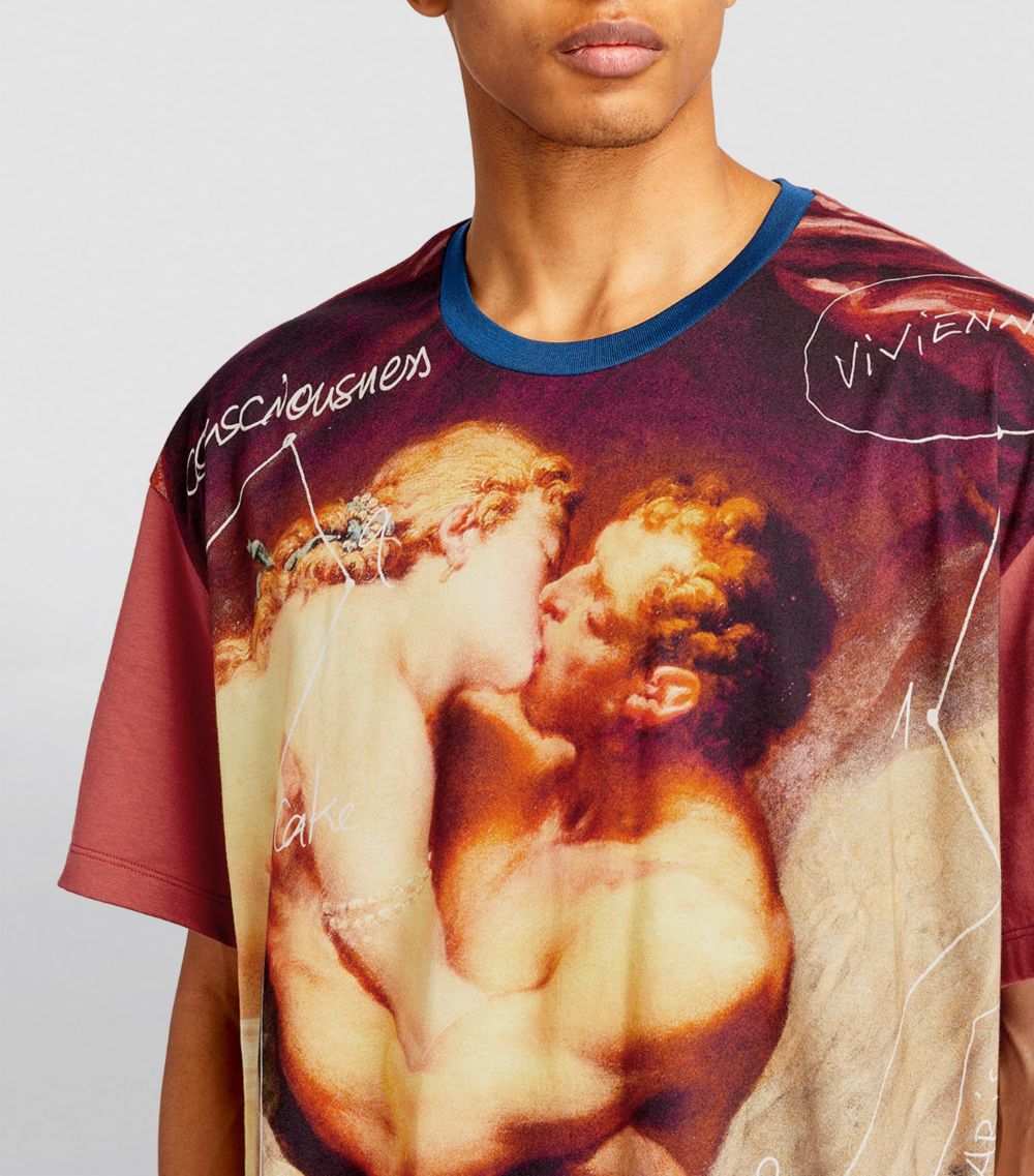 Vivienne Westwood Vivienne Westwood Organic Cotton Oversized Kiss T-Shirt