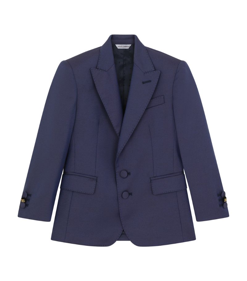 Dolce & Gabbana Dolce & Gabbana Kids Single-Breasted Blazer