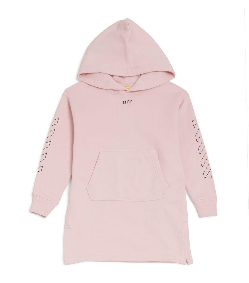 Off-White Kids Off-White Kids Arrows Stitch Hoodie Dress (4-12 Years)