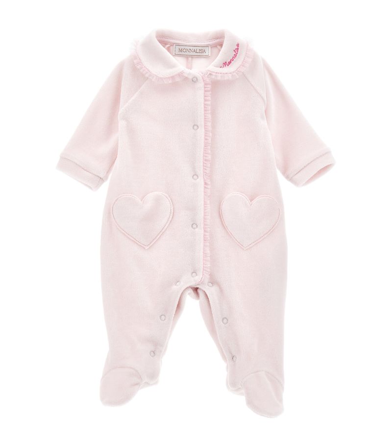 Monnalisa Monnalisa Fringe-Trimmed All-In-One (1-9 Months)