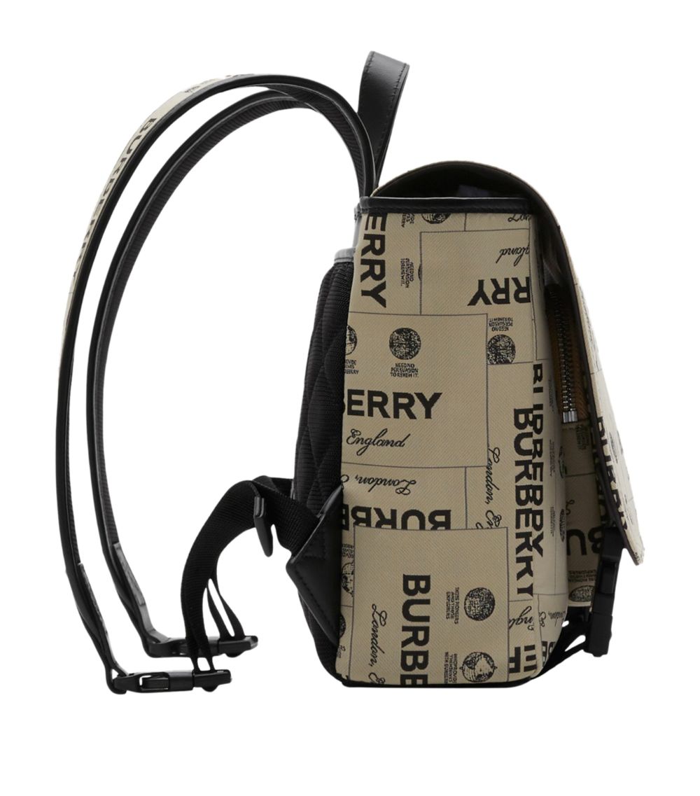 Burberry Burberry Kids Logo Print Messenger Backpack