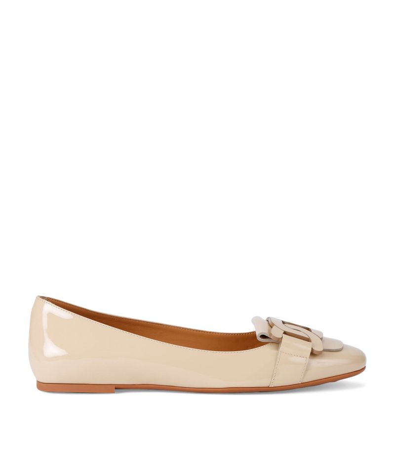 Tod's Tod'S Patent Leather Ballet Flats