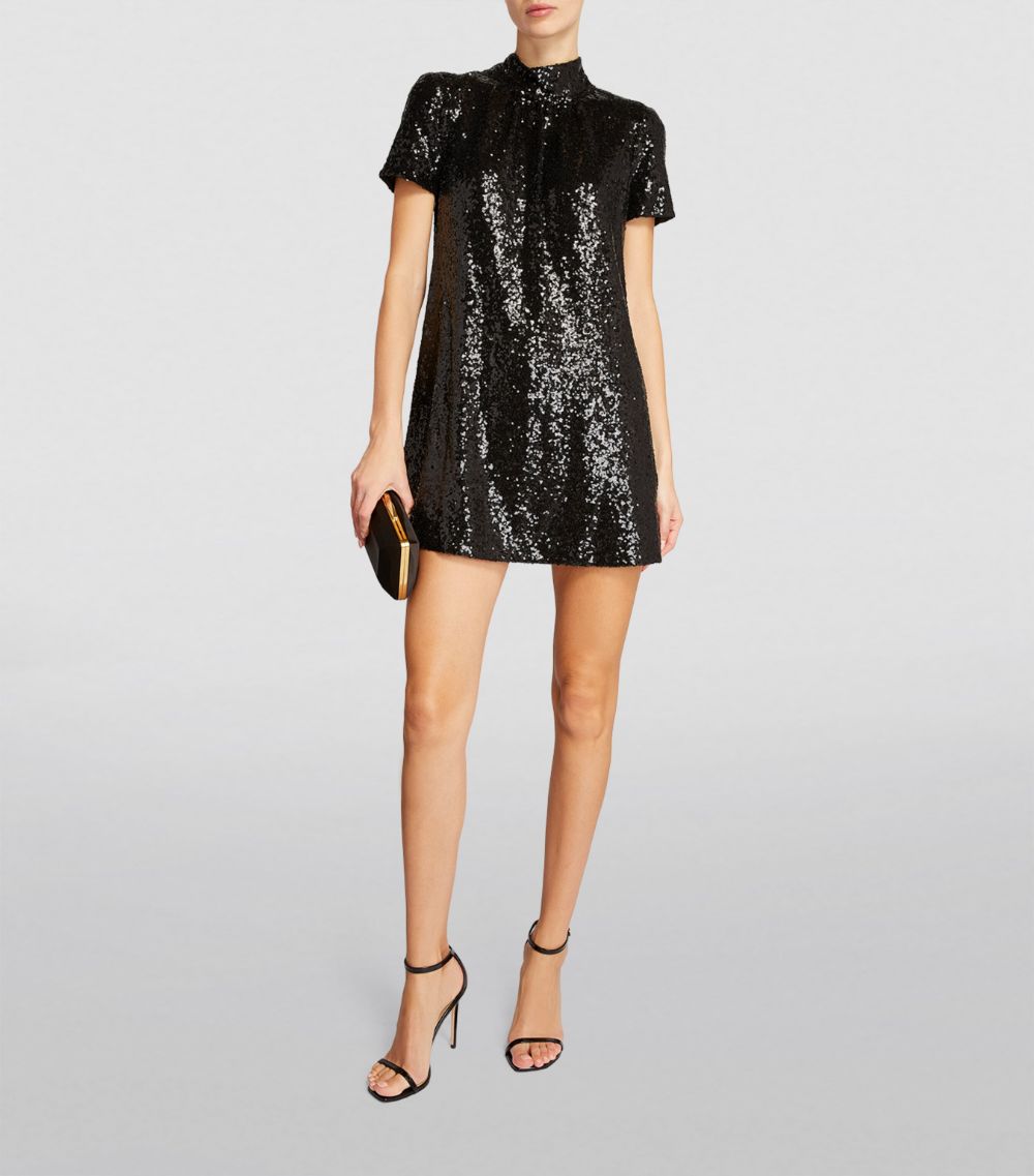 Staud STAUD Sequin Ilana Mini Dress