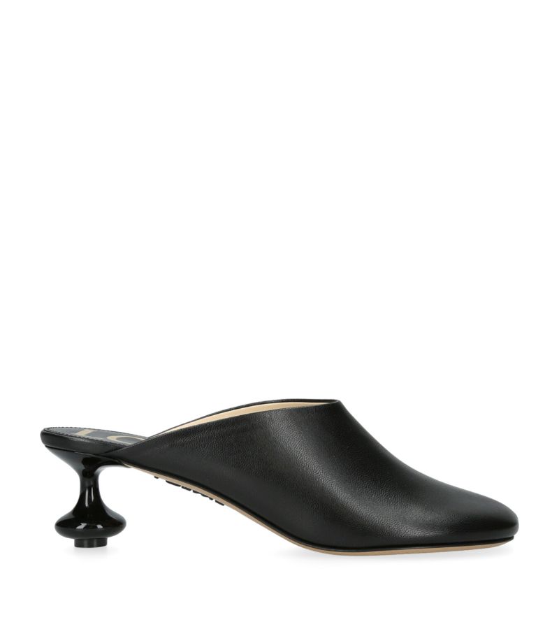 Loewe Loewe Leather Toy Mules 45