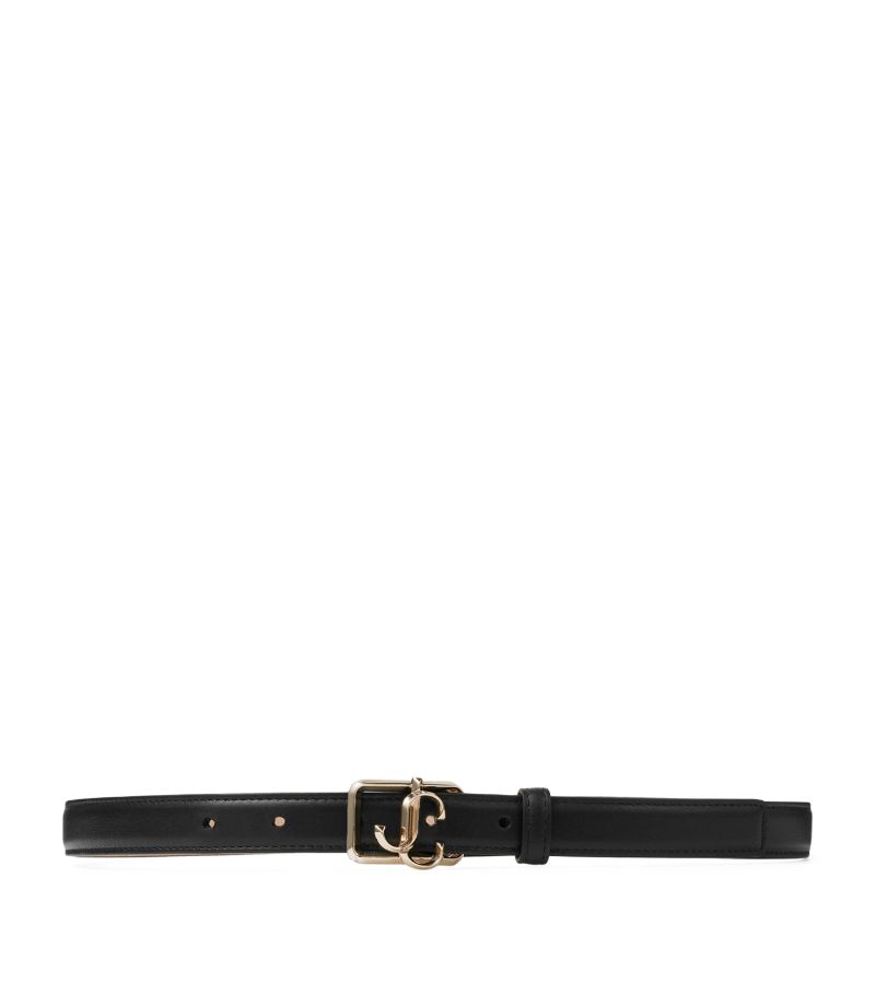 Jimmy Choo Jimmy Choo Leather Jc Square Belt