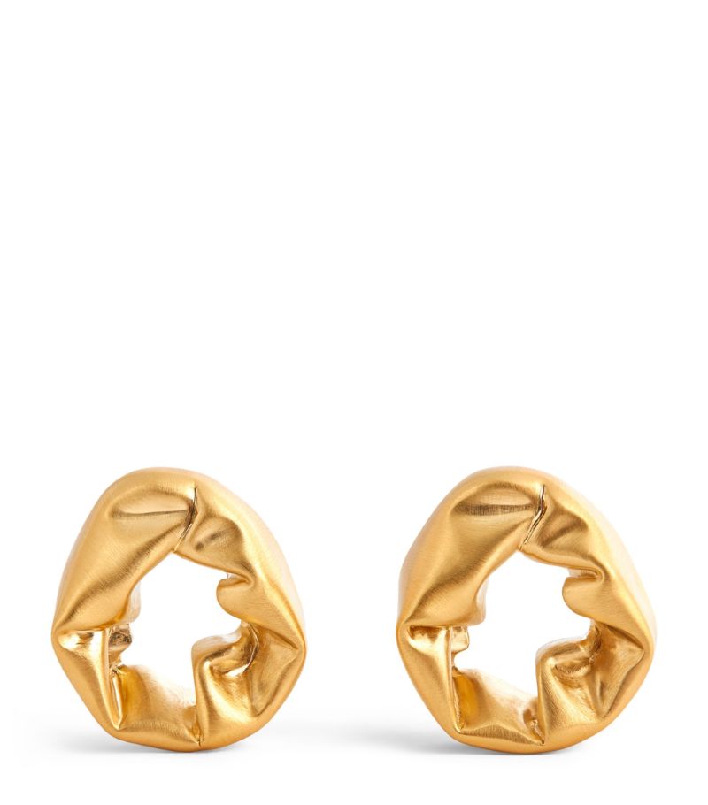 Completedworks Completedworks Gold Vermeil Scrunch Earrings