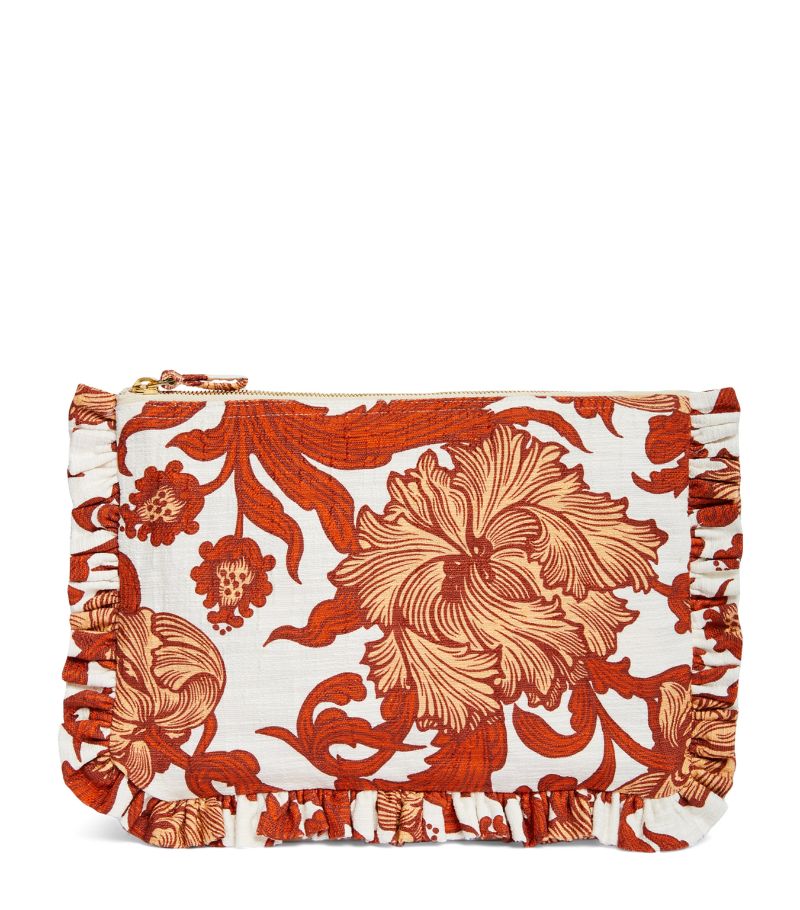 La Doublej La Doublej Floral Hand Pochette Bag