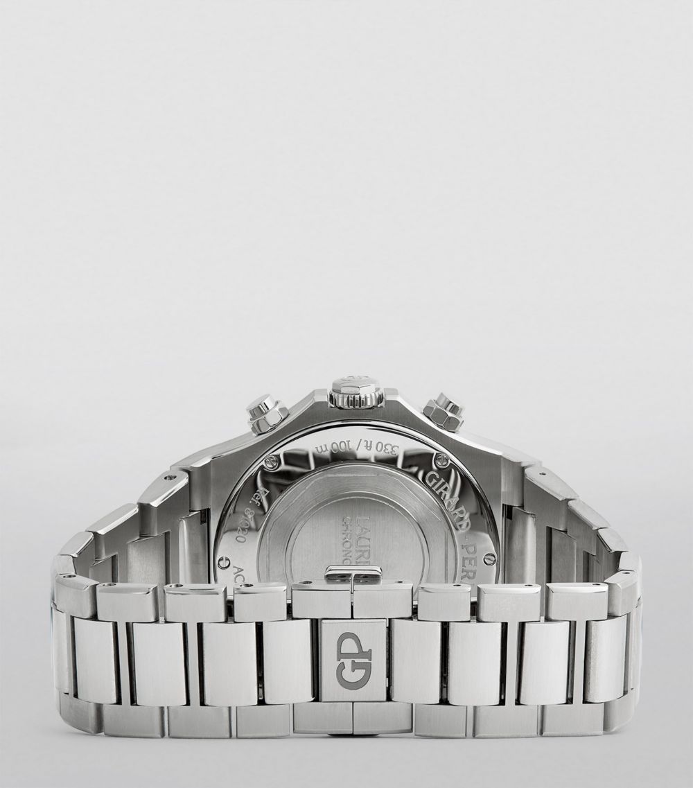 Girard-Perregaux Girard-Perregaux Stainless Steel Laureato Chronograph Watch 42Mm