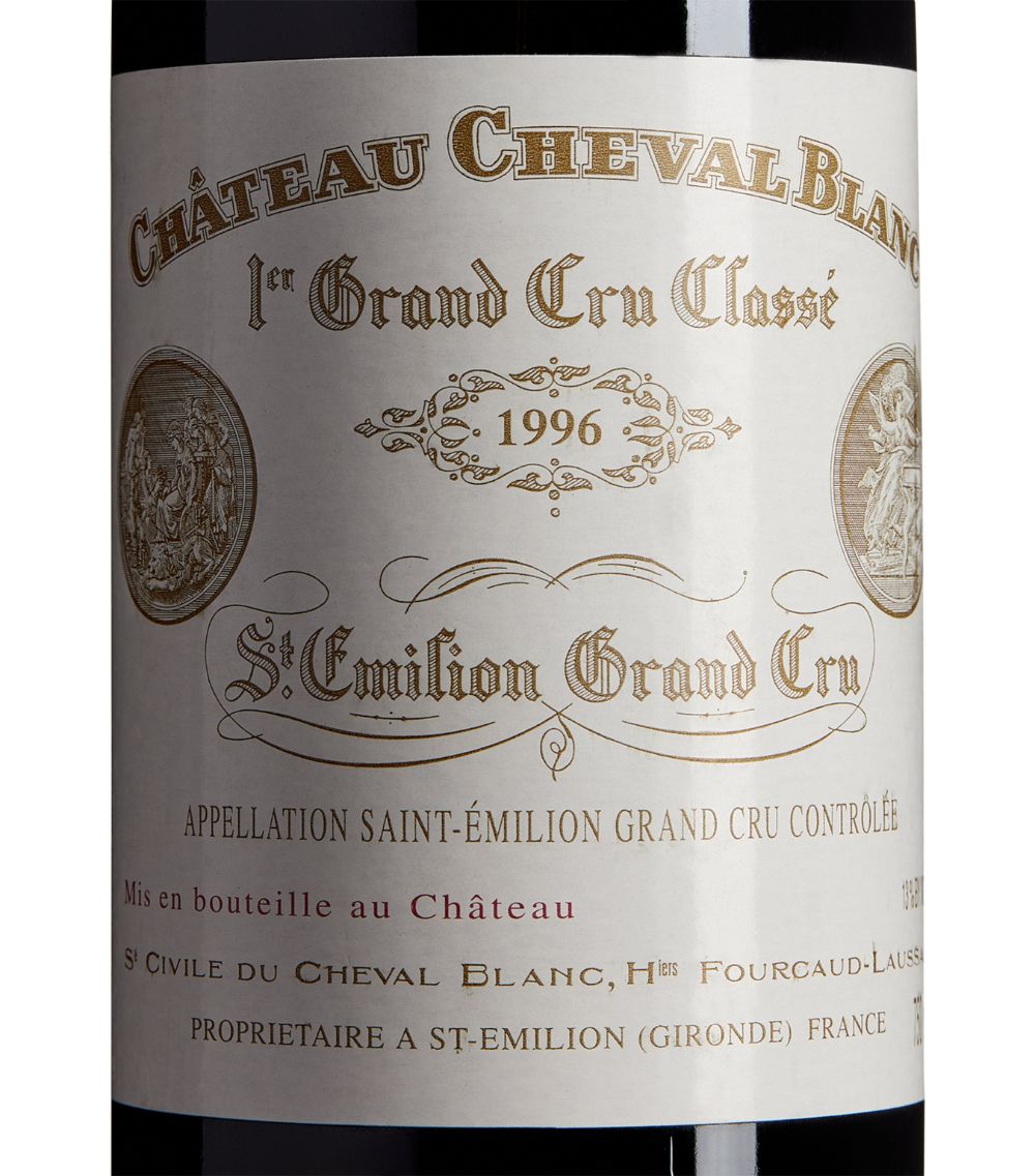 Chateau Cheval Blanc Chateau Cheval Blanc Château Cheval Blanc 1996 (75Cl) - Bordeaux, France