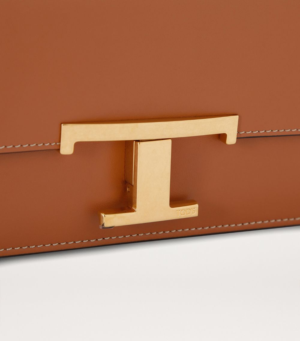 Tod's Tod'S Leather T Timeless Shoulder Bag